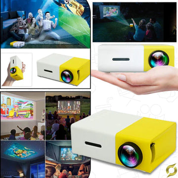 Mini LED Projector – Portable Home Theatre Projector